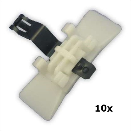 10x clips klammern metall - +,