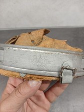 Original WH Stahlhelm Innenfutter aus Litzmannstadt