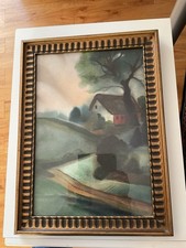 Christian Arnold ,Haus in der Natur ,1930 ,40,5x27,5 cm  , monogrammiert