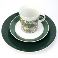 Rosenthal Porzellan Kaffeegedeck 3-teilig Serie Berlin Dekor Korso Cuno Fischer