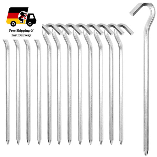 Zelthaken metall 18cm - metall,