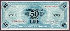Italien lire banknote - italien,