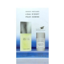 Issey Miyake L'Eau D'Issey pour Homme Set - EDT 75 ml + DS 75 g Geschenk Herren