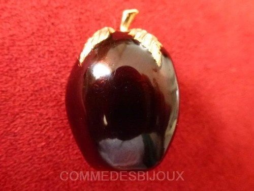 Vintage brosche sphinx pflaume - brosche,