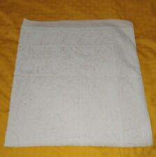 Schönes DDR Baby-Badetuch mit süßen Kinder-Motiven und Monogramm,aprikotfarben