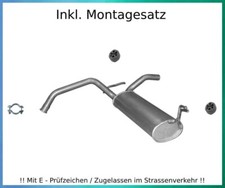Endschalldämpfer Citroen C1