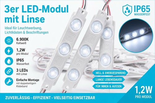 3er led modul mit - 3er,
