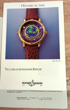 Ulysse Nardin Katalog/Faltblatt Tellerium,Astrolabium,Michelangelo mit Preise