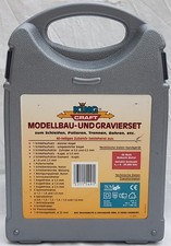 King Craft Modellbau- und Gravier-Set Koffer unvollständig Schleifen Polieren