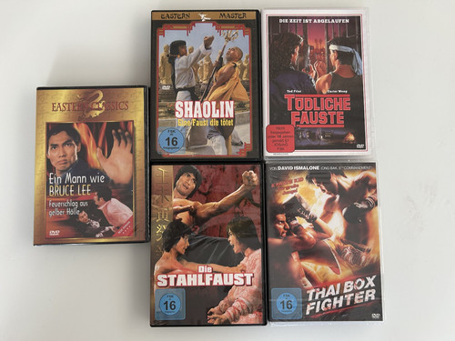 Martial arts dvd set - 5, filme