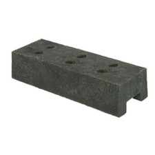 Bauzaunfuß Recycling Kunststoff mobiler Bauzaun