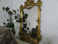 Flabeg Spiegel nach historischer Vorlage im Goldrahmen