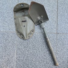 alter Klappspaten original Bundeswehr Armee (Wehrmacht) Oliv Militär Schaufel