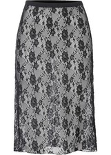 Spitzenrock Gr. 40/42 Schwarz