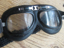 Vintage Klassische Harro Motorradbrille Oldtimer Fliegerbrille Schutzbrille alt