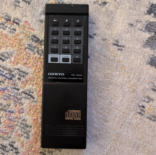 Onkyo 103c remote control - onkyo,