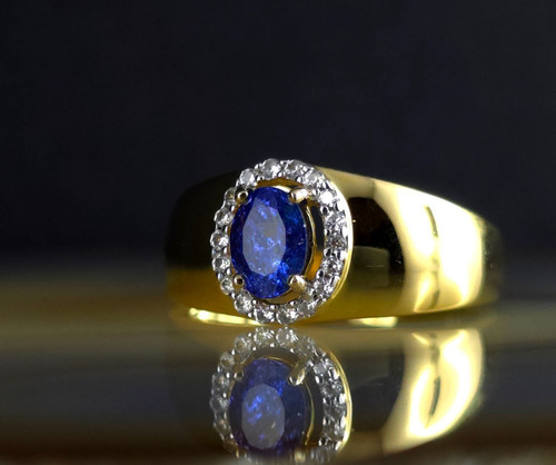 Ring silber 925 iolith - ring,