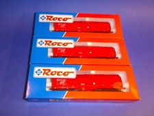 ROCO H0 46918 3x DB Cargo Sahimms 6achs. Teleskophaubenwagen