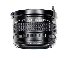 MAMIYA M645 KENKO M45 2x TELE CONVERTER TELEPLUS MC6 HÄNDLER TOP