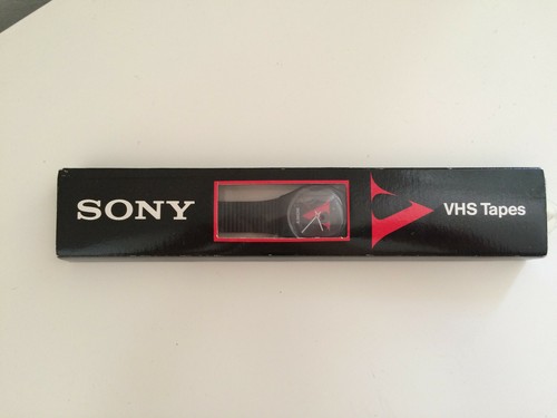 Sony armbanduhr vhs tapes - sony,