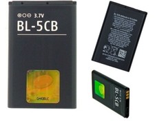 Original LogiCell Akku BL-5CB Nokia 208 215 1101 1616 1800 C1-02 C1-01 X2-05