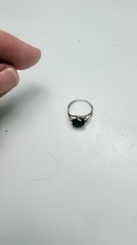 Ring schwarzer Onyx Größe 4