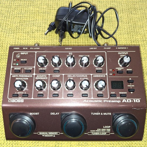 Boss acoustic preamp - ad-10,