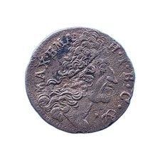 Bayern Max. II. Emanuel Kreuzer 1723 selten Kratzer o. Stempelfehler sehr schön