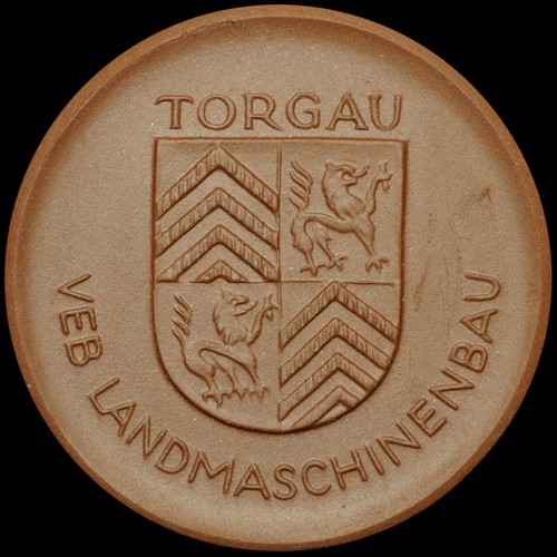 Torgau porzellan medaille - torgau:, porzellan-medaille