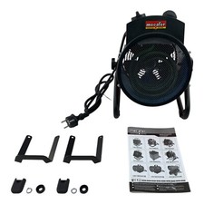 Mecafer MH3000 Heizlüfter, 3000 W, Turbo, max. 40 m²