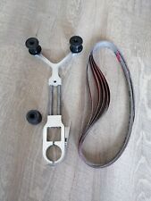 Rohrbandschleifer Winkelschleiferaufsatz Makita Bosch Flex Metabo Einhell Akku