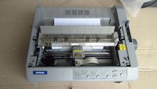 Epson LQ-590 USB 24-pin 80 Column Dot Matrix Printer NO COVERS  INCL PAPER GUIDE