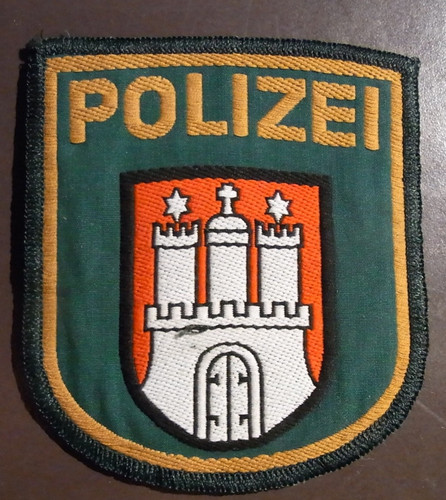 Aufnäher patch polizei - aufnäher,