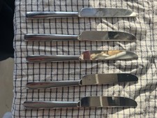 WMF Palma Menümesser mono, Monobloc-Messer, Tafelmesser Cromargan Edelstahl