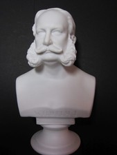 Büste Wilhelm I. , seltene Ausformung, 22 cm hoch