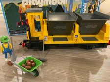 Playmobil 4116 Kipplorenwaggon & OVP Spur G (LGB) Zug