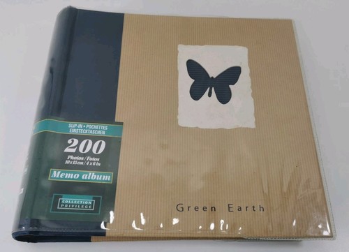 Fotoalbum green earth 200 4x6 - green,