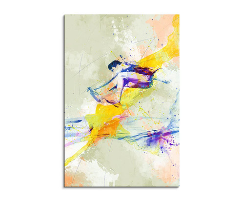 60x90cm weitsprung aquarell - 60x90cm,