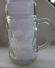 Bierkrug Glas Maßkrug 1 Liter Stölzle (?) Glas Isar Maßkrug Bierglas Saftglas