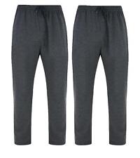 Kam Herren Big & Tall Fit Doppelpack Fleece Jogginghose 2XL-8XL, 3 Farben