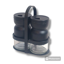 WENKO 3tlg Menage Set mit Glas