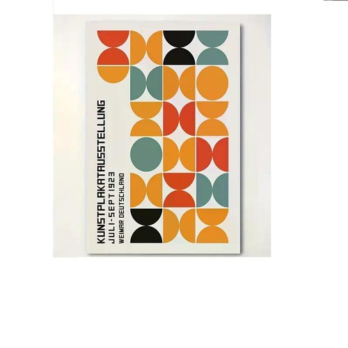 Leinwanddruck bauhaus vintage - bauhaus,
