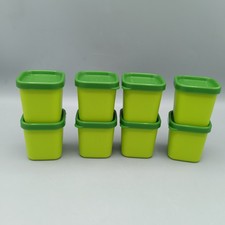 8 x Tupperware Micro Gourmet Förmchen für Dampfgarer  Grün neuwertig