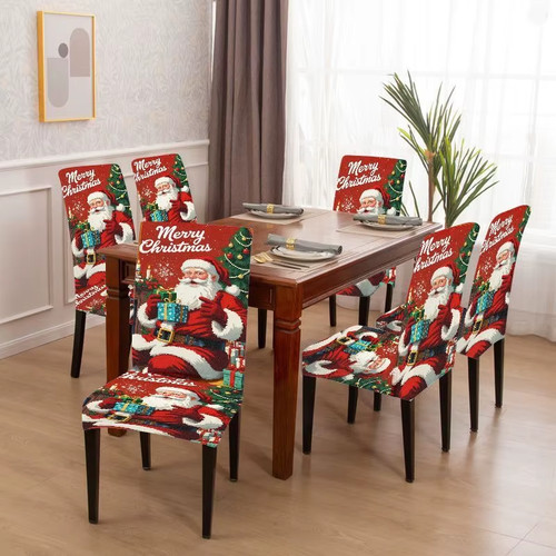 Weihnachten stuhlbezug - h,