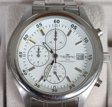 TEMPIC Chronograph, Edelstahl