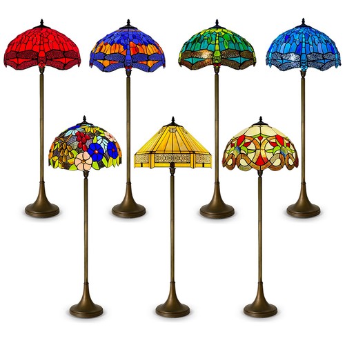 Tiffany stil stehlampe - stil,