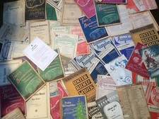 Notenblätter für Bandonion Bandoneon Bandonium Konzertina sehr alt ca. 5 kg