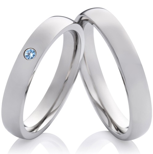 Schmale partnerringe eheringe - schmale,