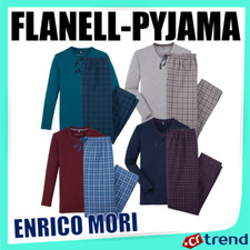 Enrico Mori Flanell-Pyjama