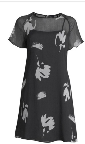 Armani exchange chiffonkleid - armani,